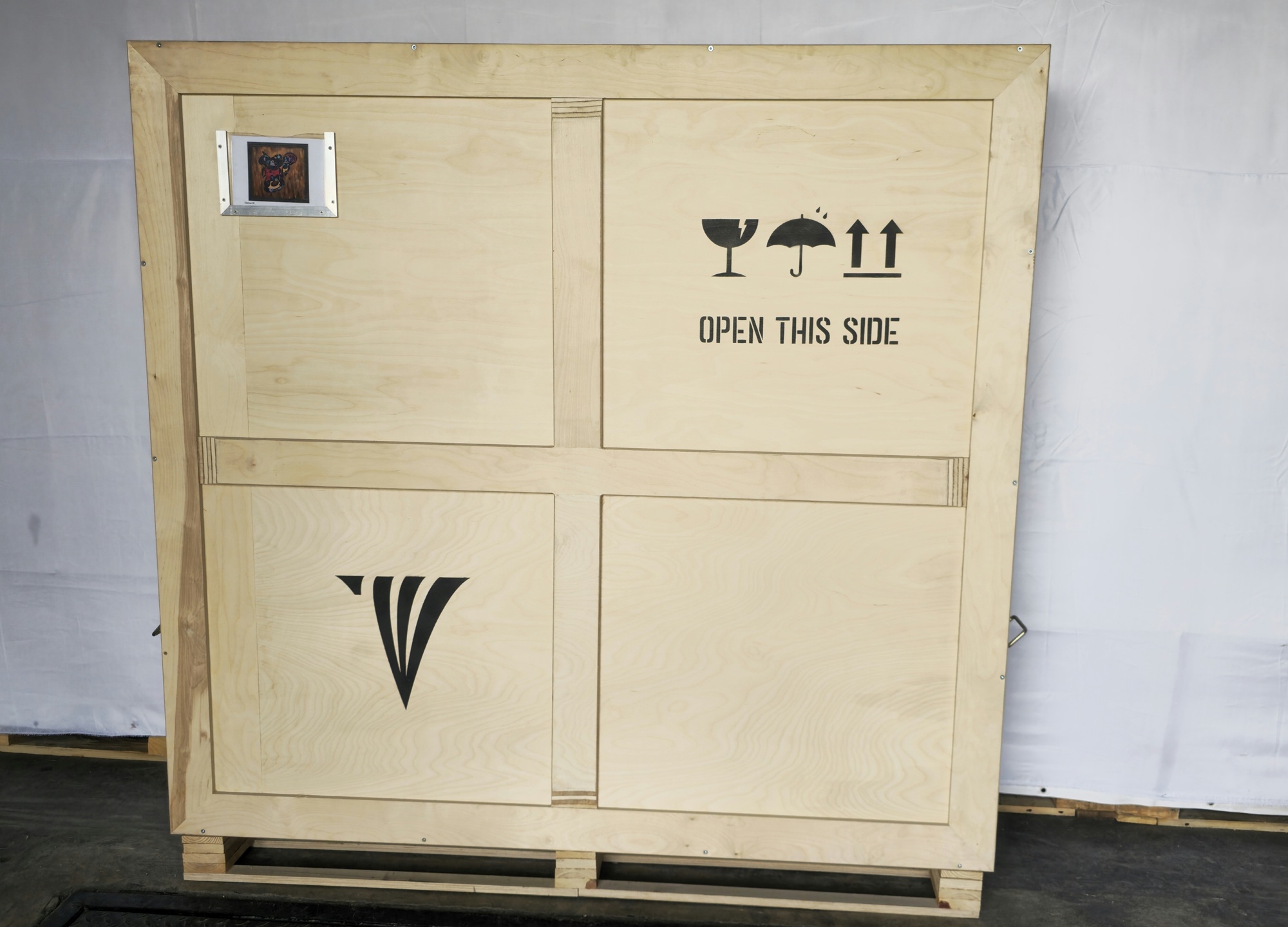 Caisse de transport pour Darius III , 2005