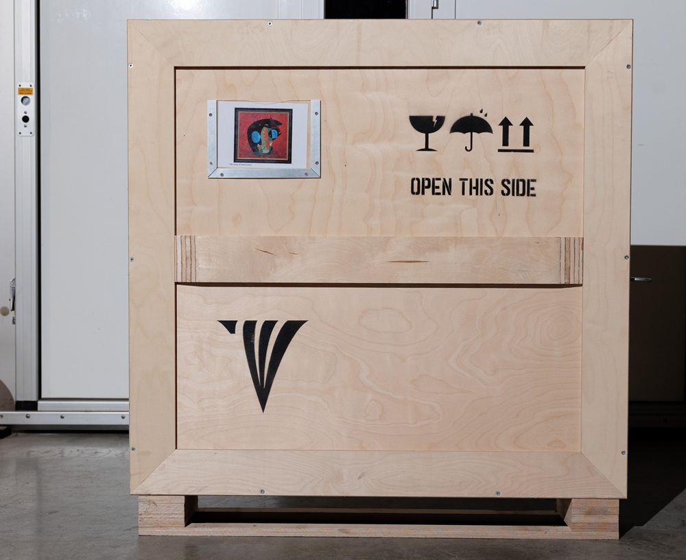 Crate pour Le Roi de la Démocratie, 2018
