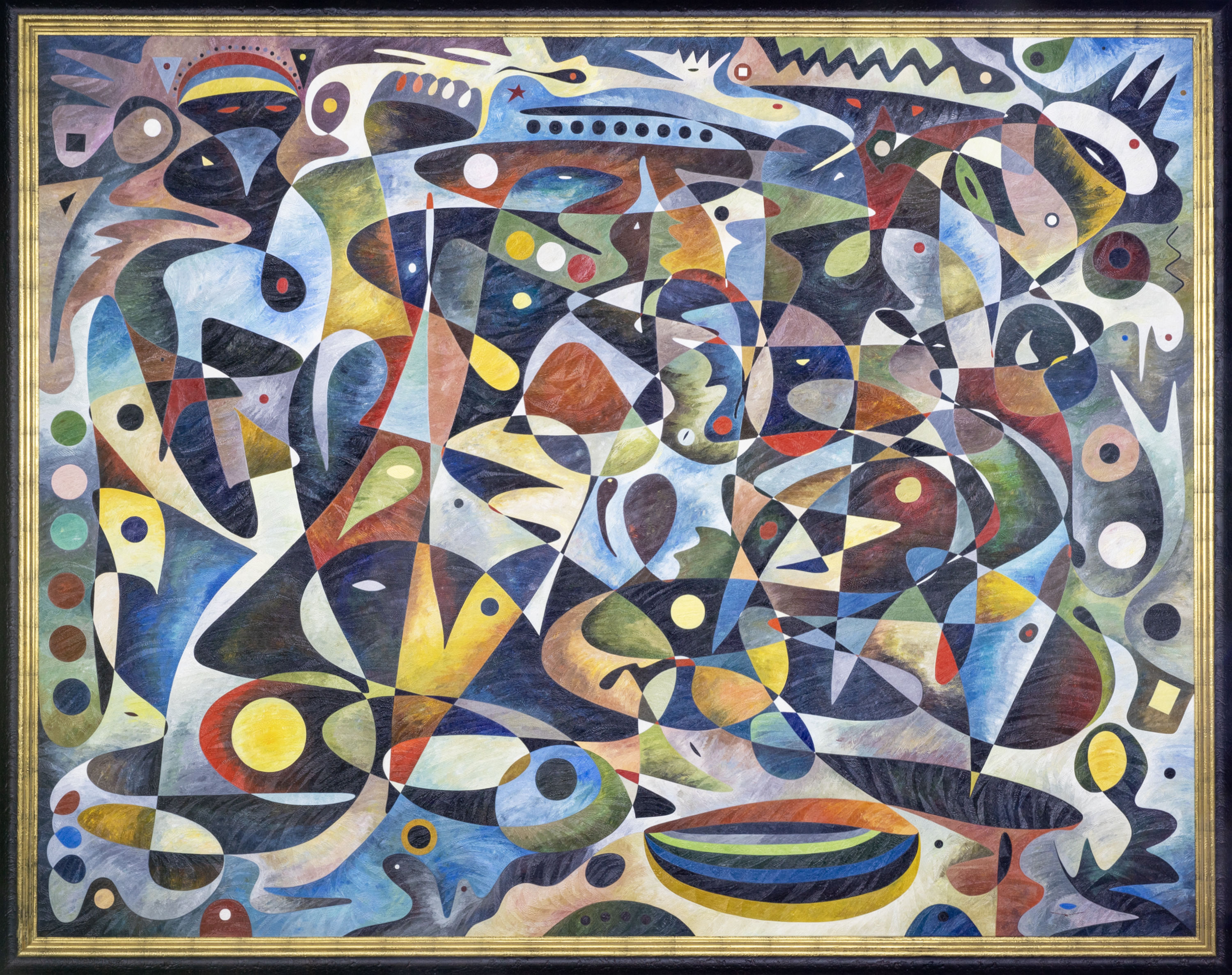 Guerre en Ukraine – monumental oil painting by Gheorghe Virtosu