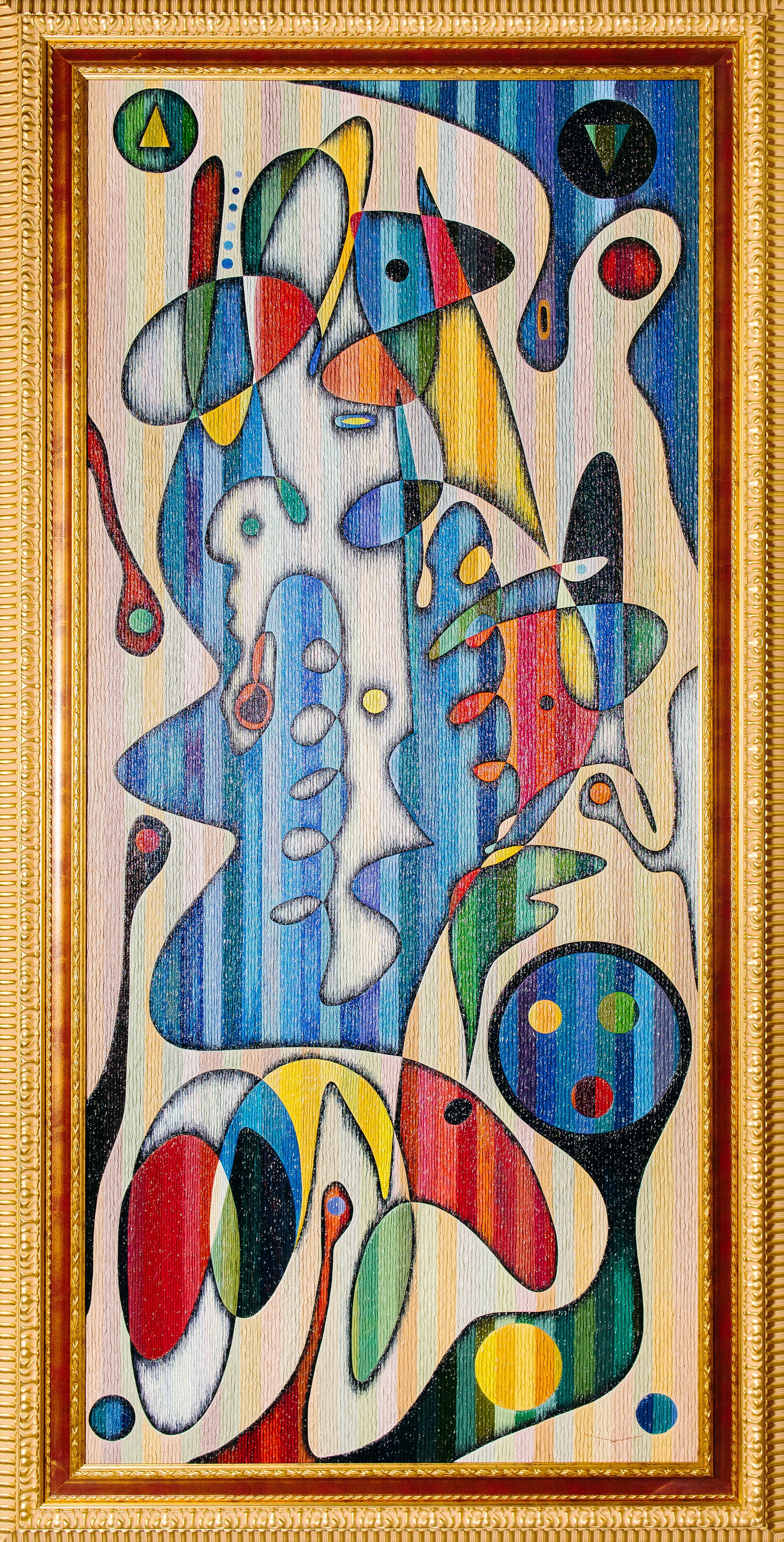 Le Protecteur de l’humanité – monumental oil painting by Gheorghe Virtosu