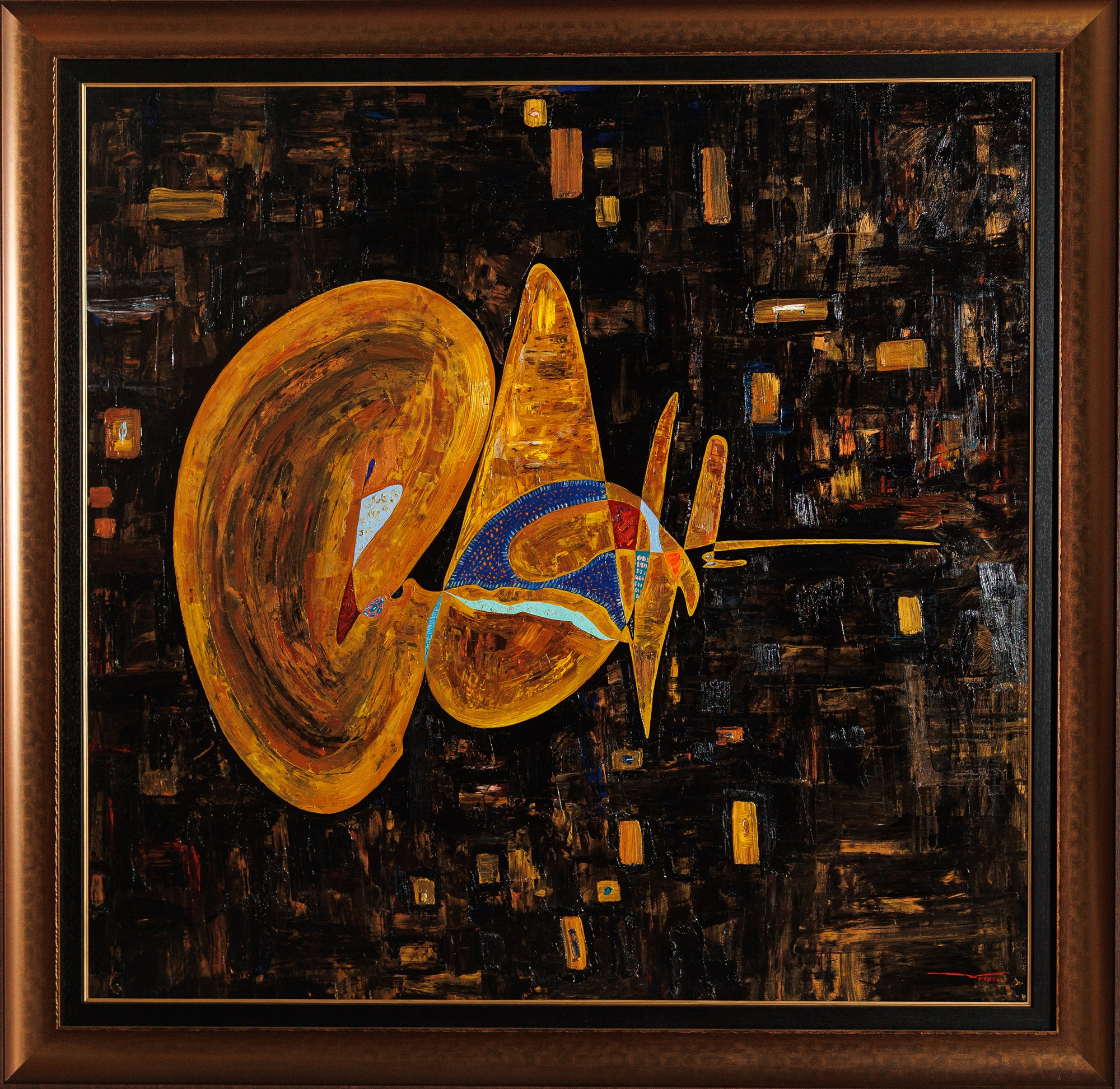 La source de la vie – monumental oil painting by Gheorghe Virtosu