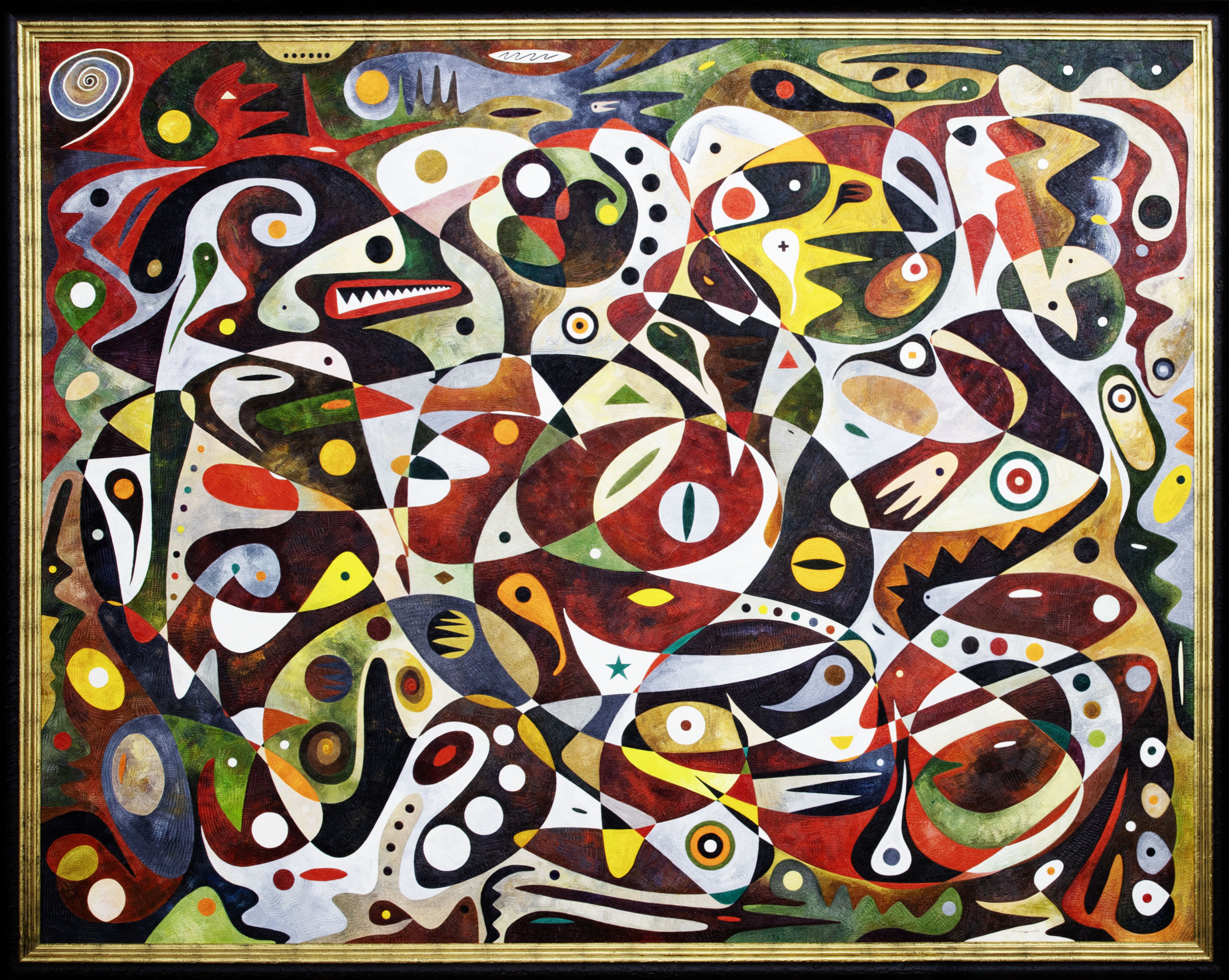 Seconde Guerre mondiale – monumental oil painting by Gheorghe Virtosu